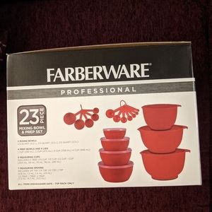 Farberware 23 pc mixing bowl and prep set